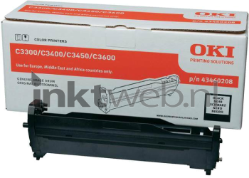 Oki C3300/C3400/C3450/C3600 Drum zwart Combined box and product
