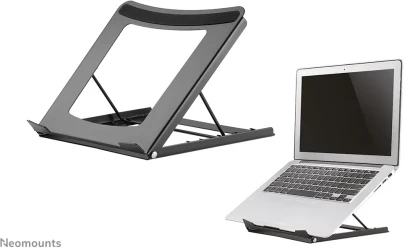 Neomounts NSLS075BLACK | Opvouwbare laptopstandaard zwart 