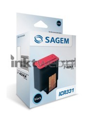 Sagem ICR-331 zwart Front box