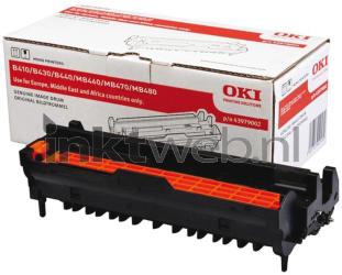 Oki B410 - B430 - B440 Drum zwart Combined box and product