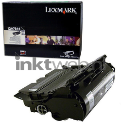 Lexmark 12A7644 zwart Combined box and product