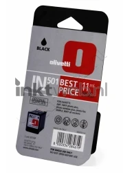 Olivetti IN501 (B0508) inktcartridge zwart Front box