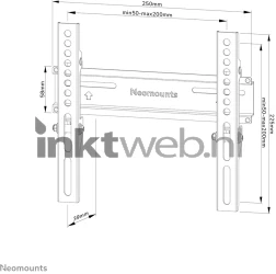 Neomounts WL30-350BL12 | TV wandsteun zwart Product only