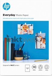 HP  Everyday fotopapier Hoogglans | 10x15 | 200 gr/m² 1 stuks Front box