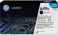 HP 649X (Sticker resten) zwart