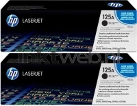HP 125A 2-pack (Opruiming 2 x 1-pack (losse outlet) zwart