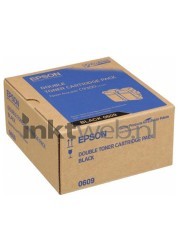 Epson S050609 2-pack zwart Front box
