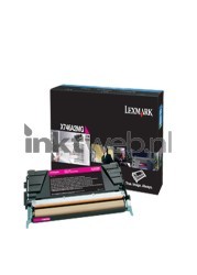 Lexmark X748 magenta Combined box and product
