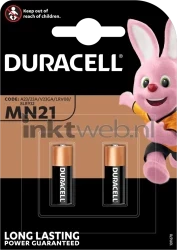 Duracell MN21 12V Long Lasting Power Front box