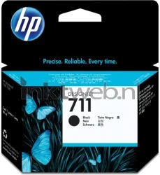 HP 711 zwart Front box