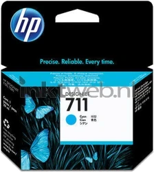 HP 711 cyaan Front box