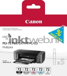 Canon PGI-72 5-pack kleur Front box