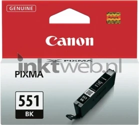 Canon CLI-551 zwart Front box