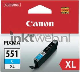 Canon CLI-551XL cyaan Front box