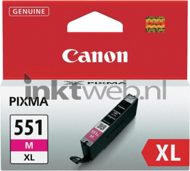 Canon CLI-551XL magenta Front box