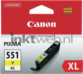 Canon CLI-551XL geel Front box