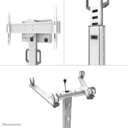 Neomounts Select FL50S-825WH1 | Mobiele vloersteun voor TV's wit 