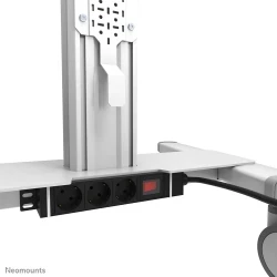 Neomounts Select FL50S-825WH1 | Mobiele vloersteun voor TV's wit 