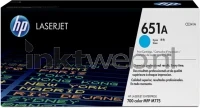 HP 651A (Transport schade) cyaan