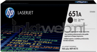 HP 651A (Transport schade stickerresten) zwart