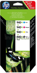 HP 940XL Multi-Pack zwart en kleur Front box