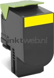 Lexmark 70C0X40 geel Product only