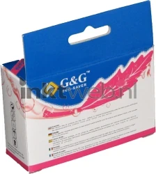 Huismerk Epson T0963 magenta Back box