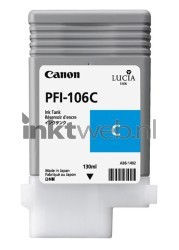 Canon PFI-106 cyaan Product only