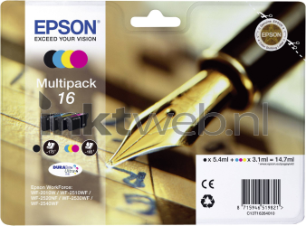 Epson 16 Multipack zwart en kleur Front box