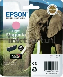 Epson 24 licht magenta Front box