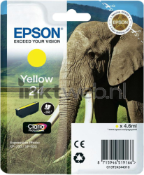 Epson 24 geel Front box