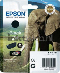 Epson 24 zwart Front box
