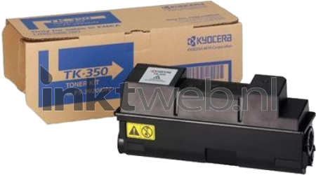 Kyocera Mita TK-350 zwart Combined box and product