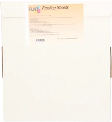 FLWR Eetbaar Frosting sheets A4 Front box