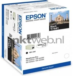 Epson T744140 zwart Front box