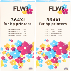 FLWR HP (2X) 364XL Multipack zwart en kleur Front box