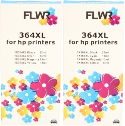 FLWR HP (2X) 364XL Multipack zwart en kleur Front box