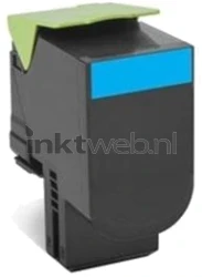 Lexmark 80C2XC cyaan Product only