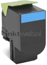 Lexmark 80C2HC0 cyaan Product only