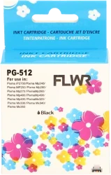 FLWR Canon PG-512 zwart Front box