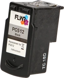 FLWR Canon PG-512 zwart Product only