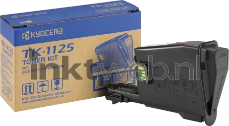 Kyocera Mita TK-1125 zwart Combined box and product