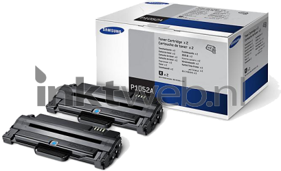 Samsung MLT-P1052A 2-pack zwart Combined box and product