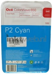 OCE P2 cyaan Front box