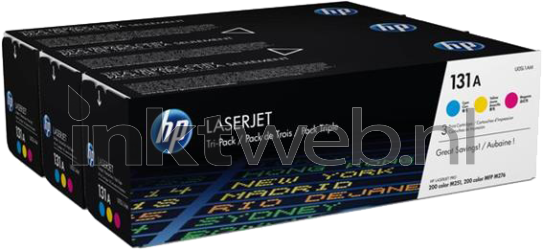 HP 131A 3-pack kleur Front box