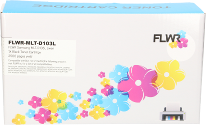 FLWR Samsung MLT-D103L zwart Front box