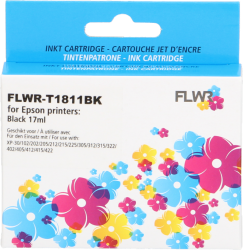 FLWR Epson 18XL zwart Front box