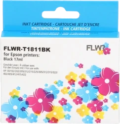 FLWR Epson 18XL zwart Front box