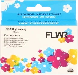 FLWR HP 933XL cyaan Front box