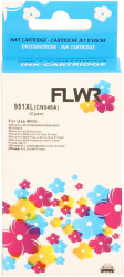 FLWR HP 951XL cyaan Front box